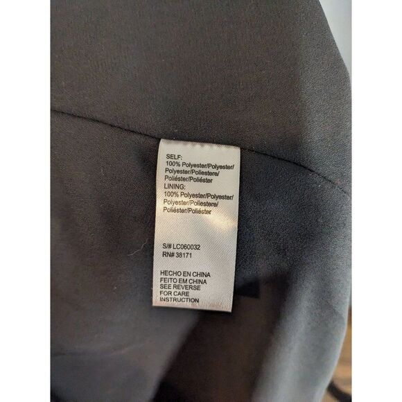 Lucca Couture Black and White Floral Wrap Dress with‎ Cross Back - M - Picture 8 of 9